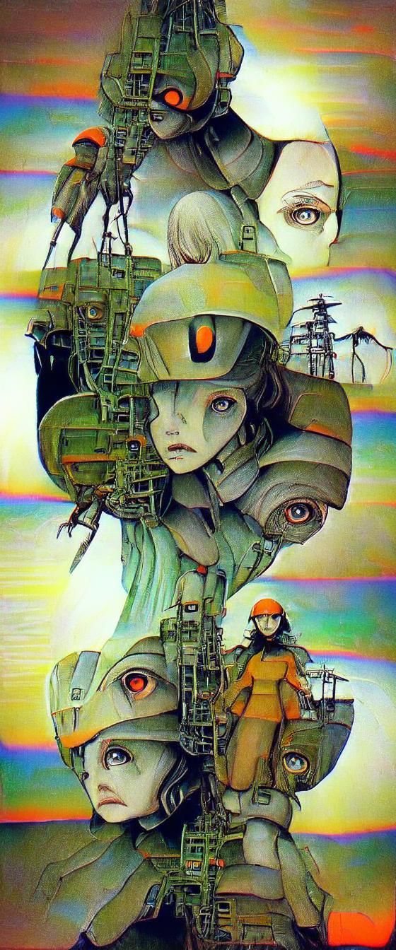 Artwork by Mamoru Oshii