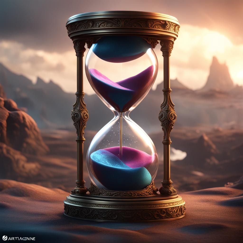 hourglass - AI Generated Artwork - NightCafe Creator