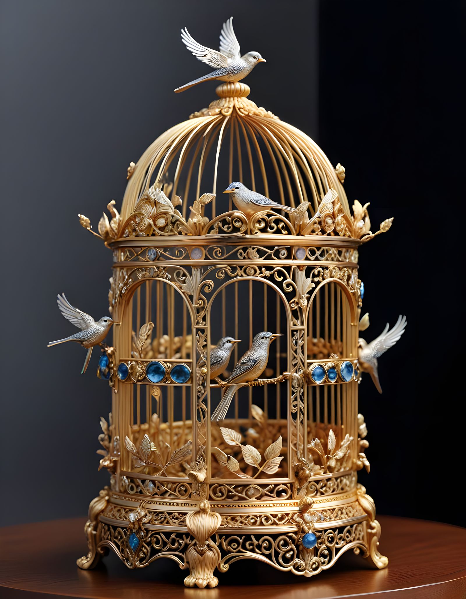 Golden cage   by @LoscoFiguro