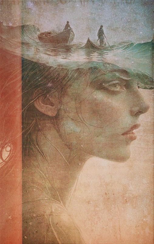 Pools of sorrow, waves of joy : Are drifting through my opened mind