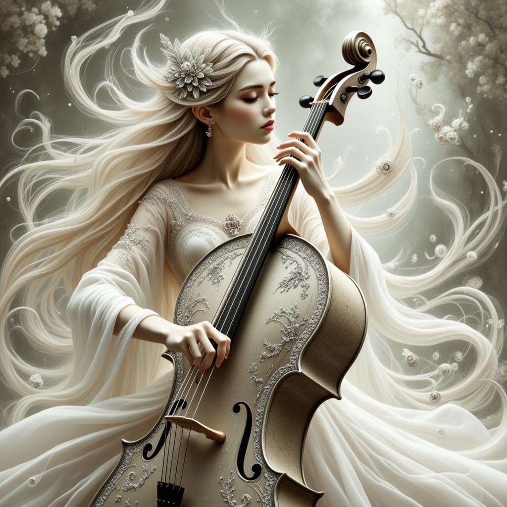 Symphony of the Ethereal Muse  by @Celestial