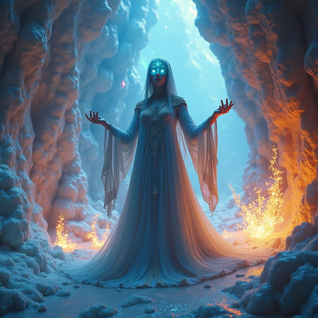 A powerful sorceress
