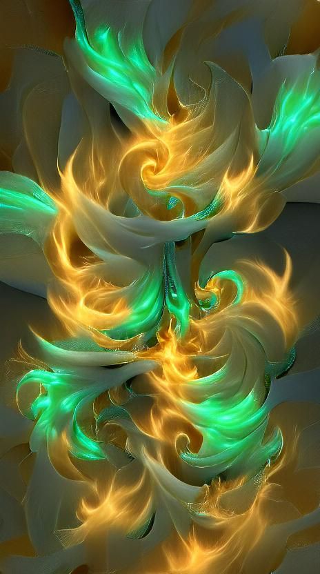 Fire Fractal Flame