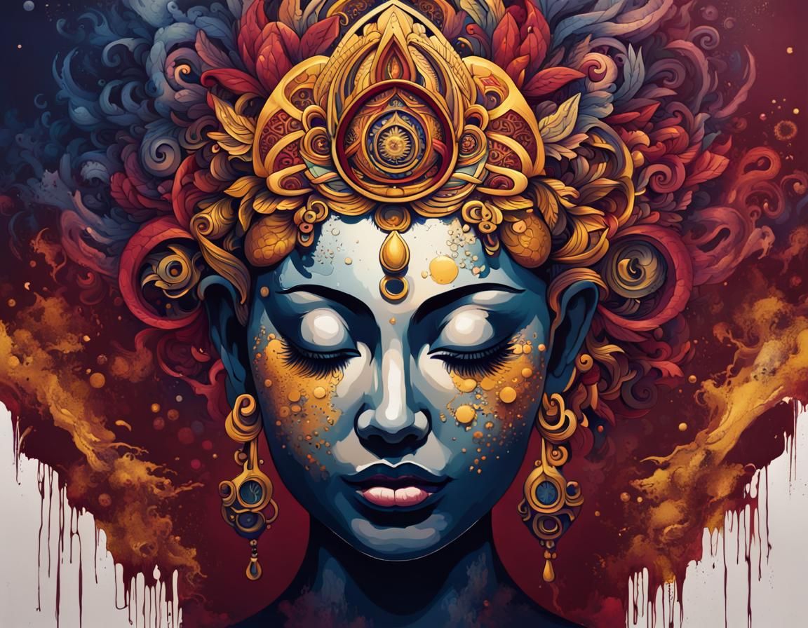 Buddhist beauty - AI Generated Artwork - NightCafe Creator