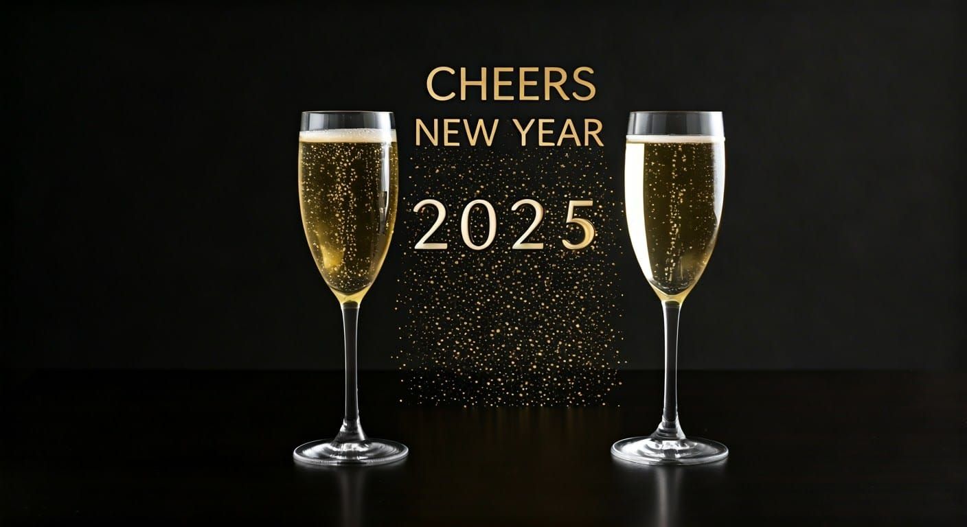 "CHEERS NEW YEAR 2025" - "CHEERS NEW YEAR 2025"