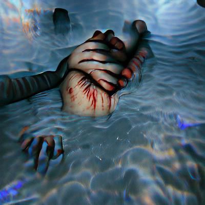 i am drowning there is no sign of land you are coming down w...