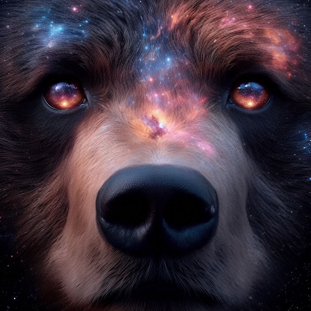 When the universe is reflected through the eyes of innocence