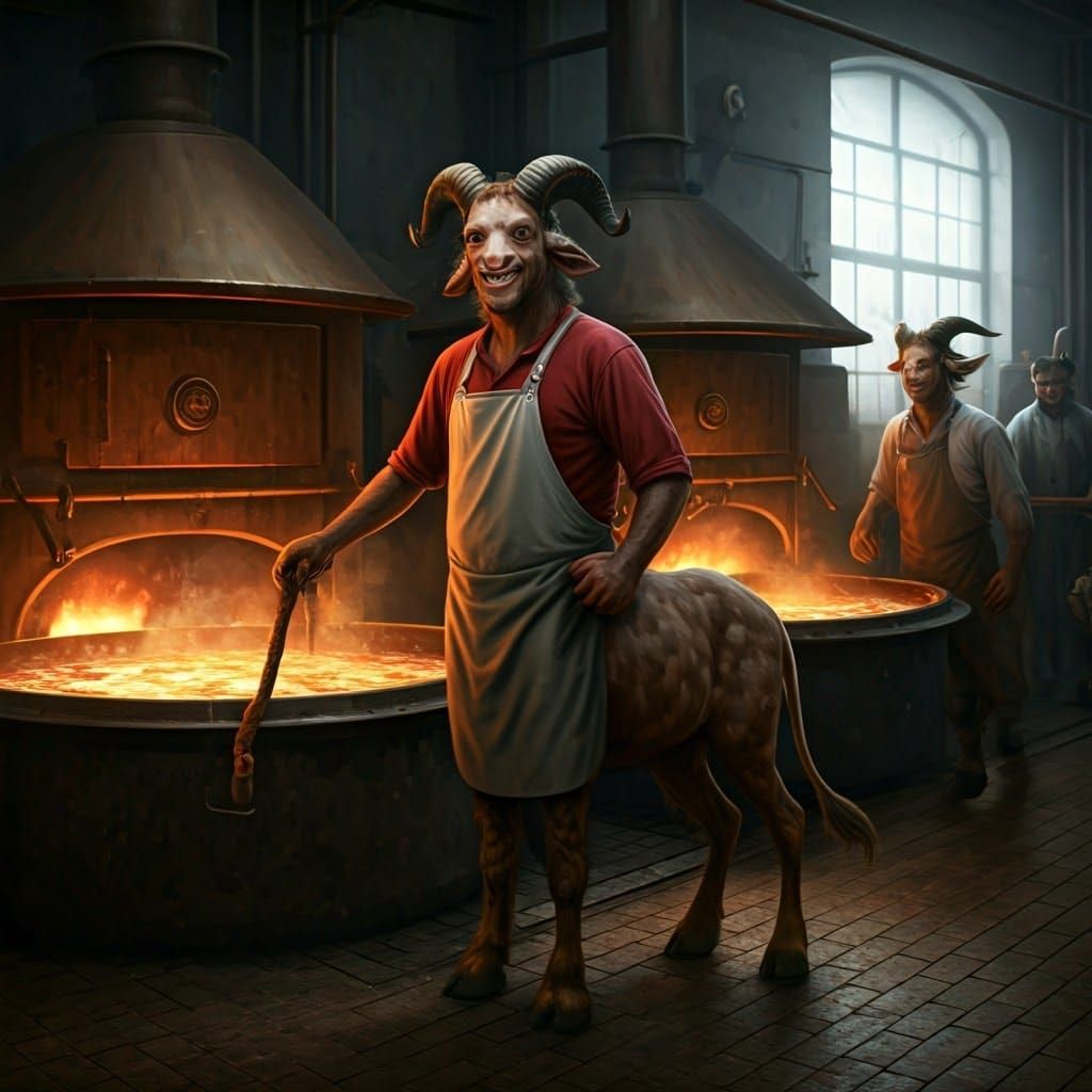 Infernal Paradise: A Boiling Oil Portrait