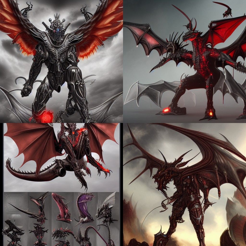 cyborg dragons