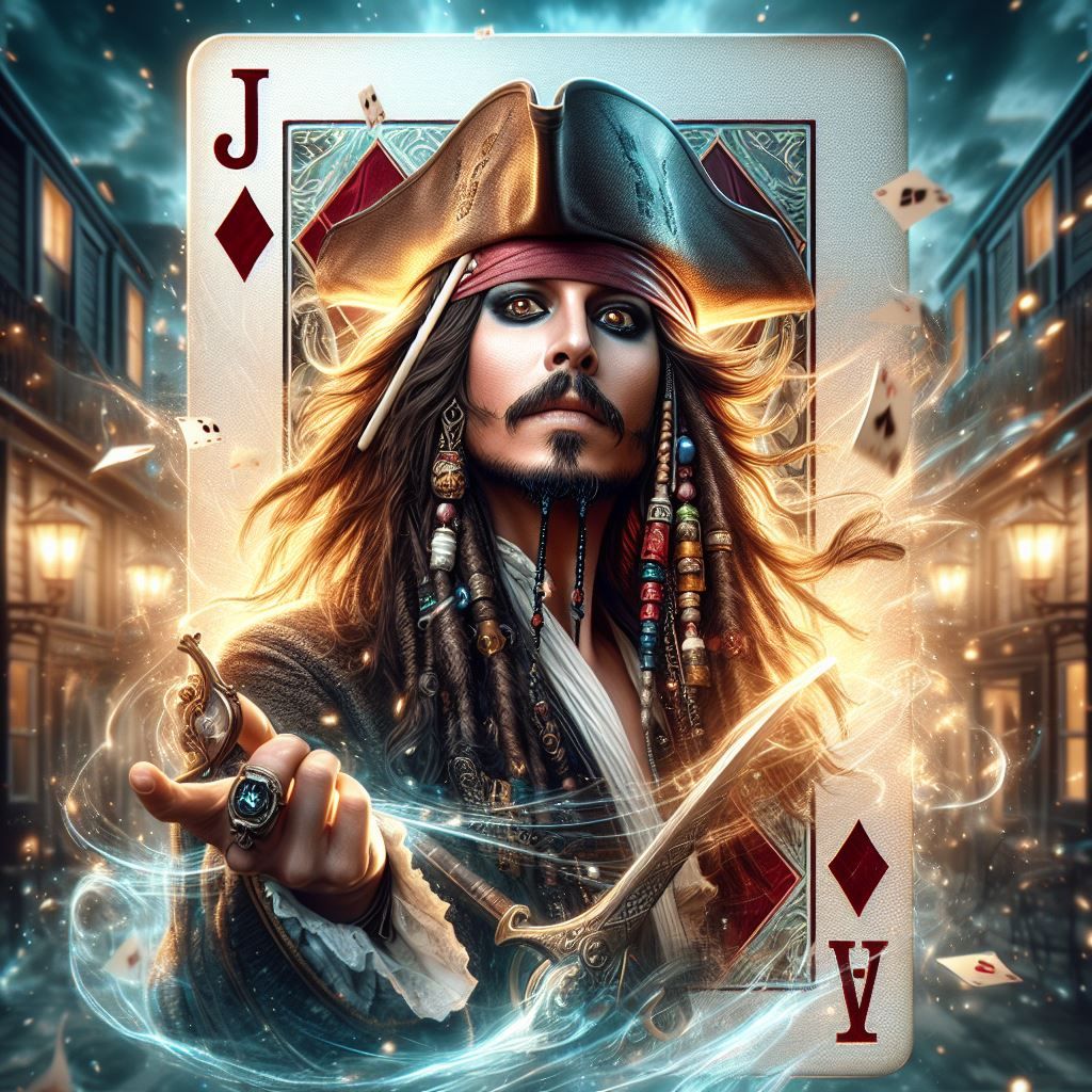 Jack Sparrow of Diamonds