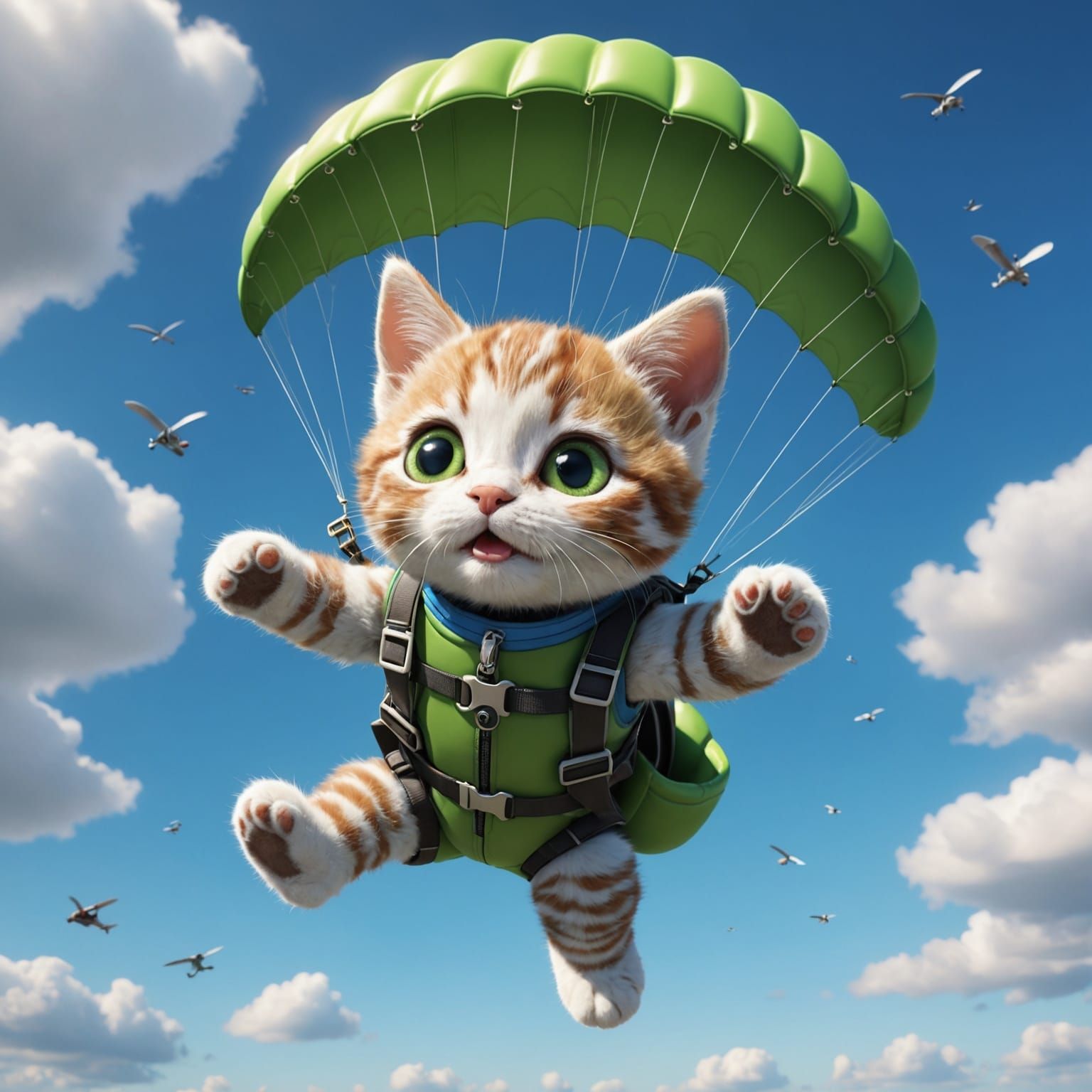 Purrr-a-trooper!  by @Mr Mrs Meadows