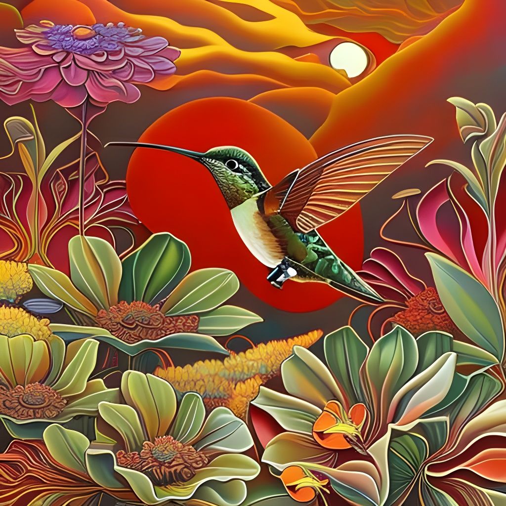  Land of the Hummingbirds  by @Queen Of Denial