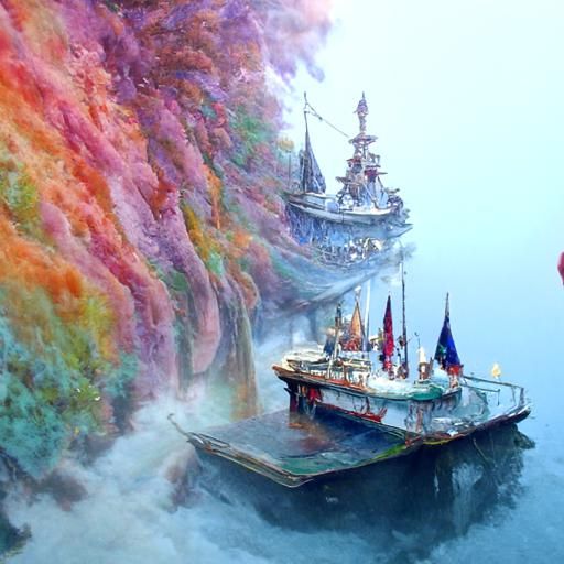 painting on a ship