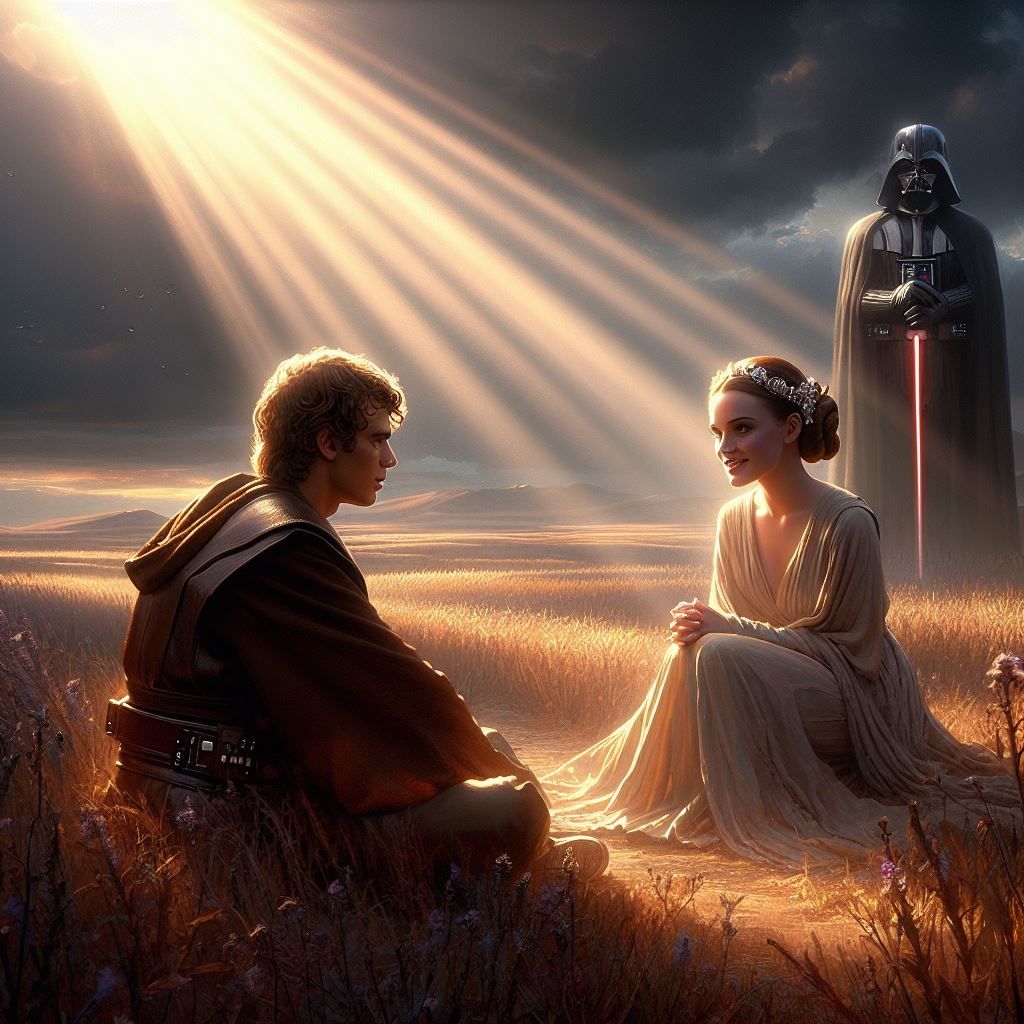 We sat together, she and I, carefree, laughing in the sun, not knowing the Dark stood quietly watching us, knowing his t...