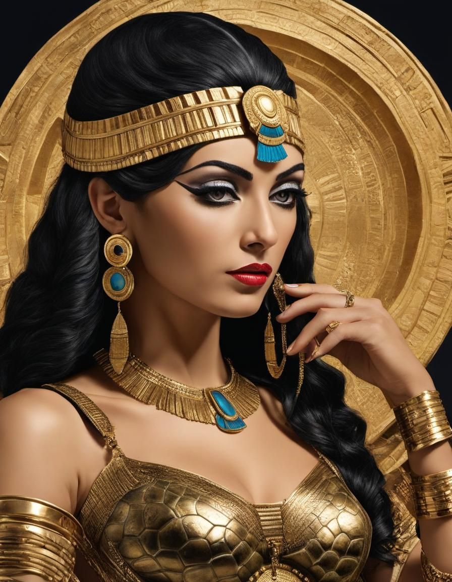 Cleopatra - AI Generated Artwork - NightCafe Creator