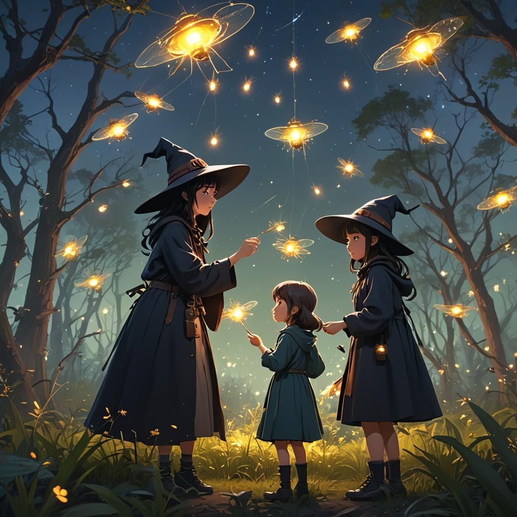 what we do with the fireflies is between you and the moon go...