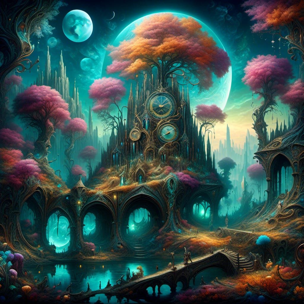 Surreal Time City