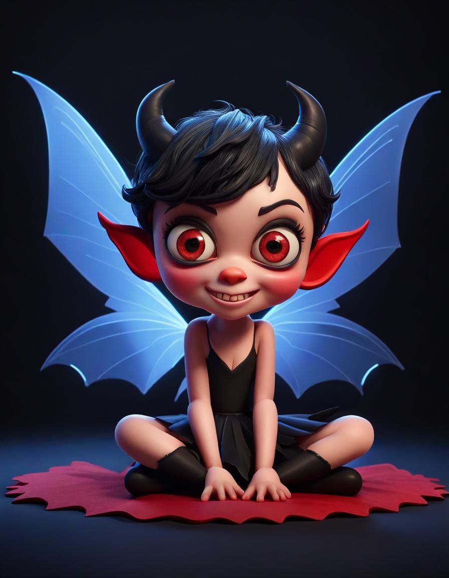 Devil little fairy