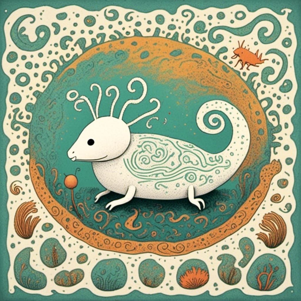 <lora:Moonmoth Song:1.0> Axolotl