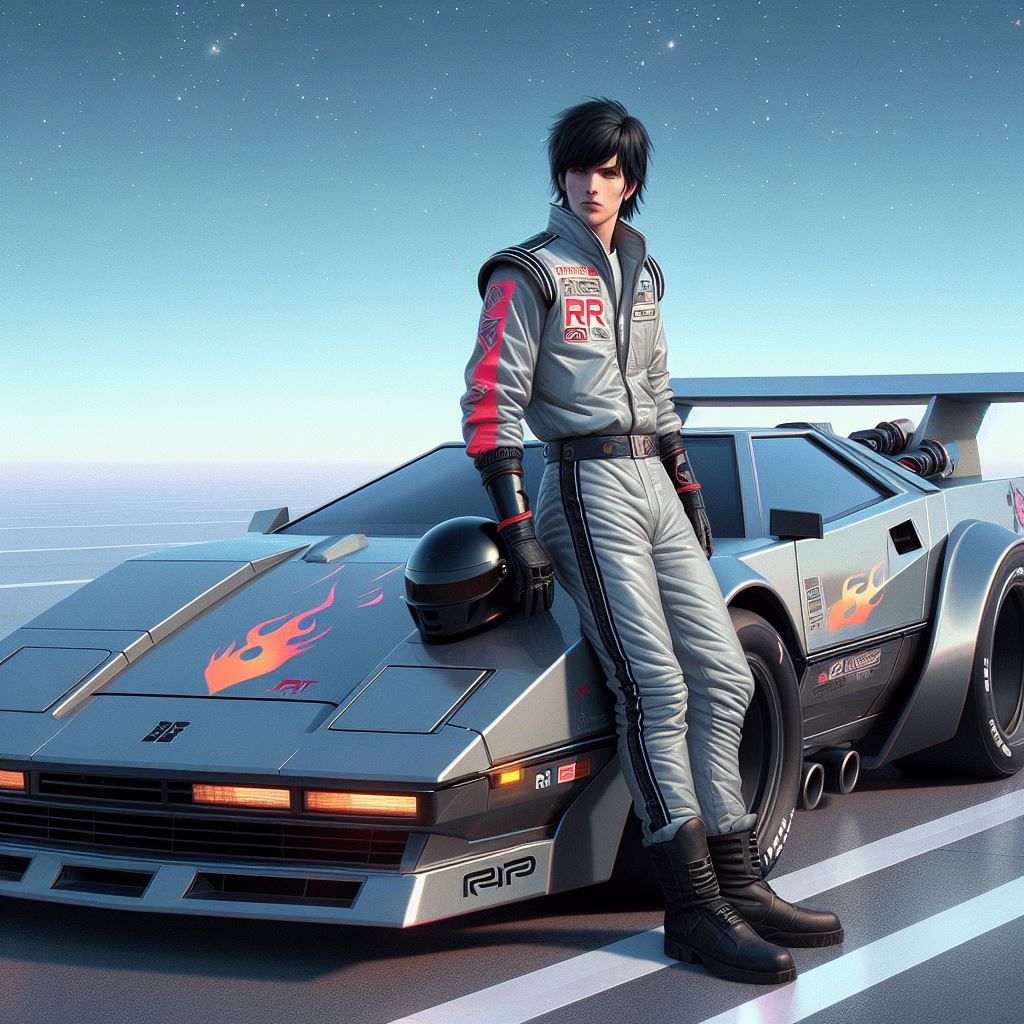 Hajime Sorayama retro 80s sci-fi futurism cyberpunk LEGO Rac...