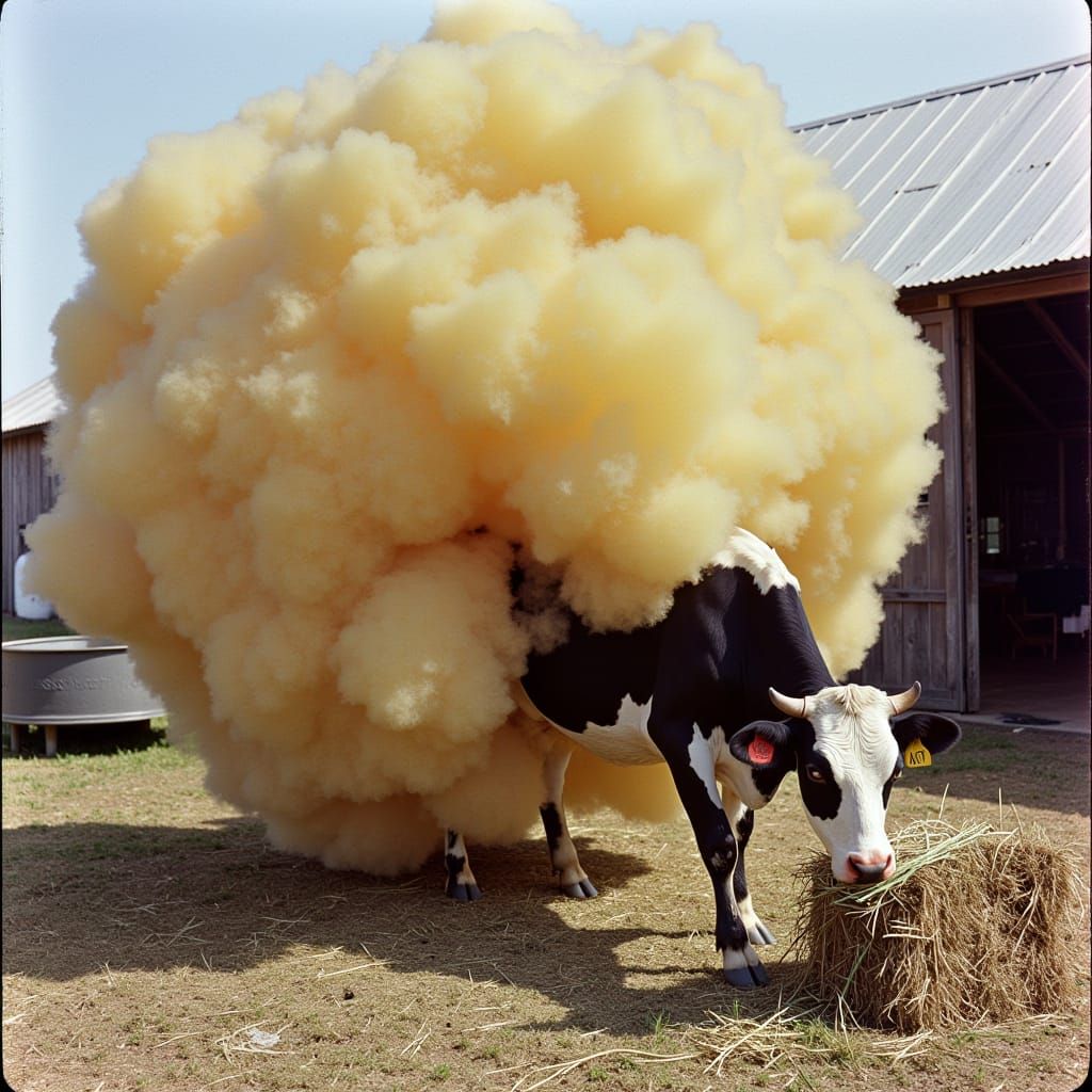 Supposedly, if you add a small amount of kelp to hay, it red...