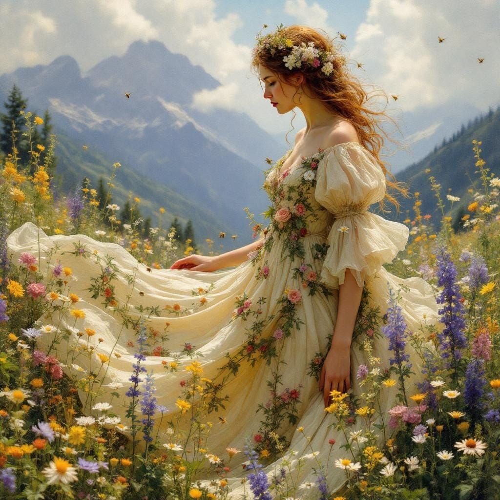 The Alpine Meadow   by @Runway Lights 