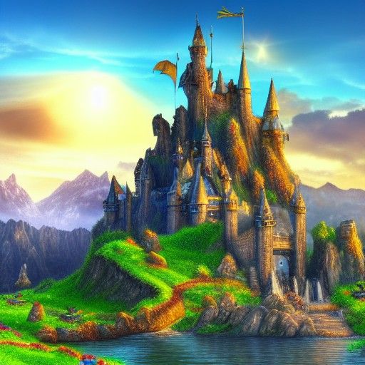 Fantasy castle