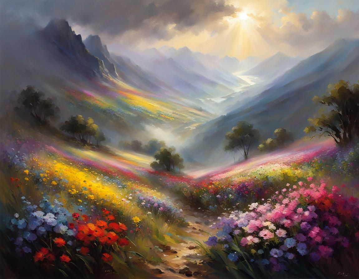 valley  by @xyu iwakura