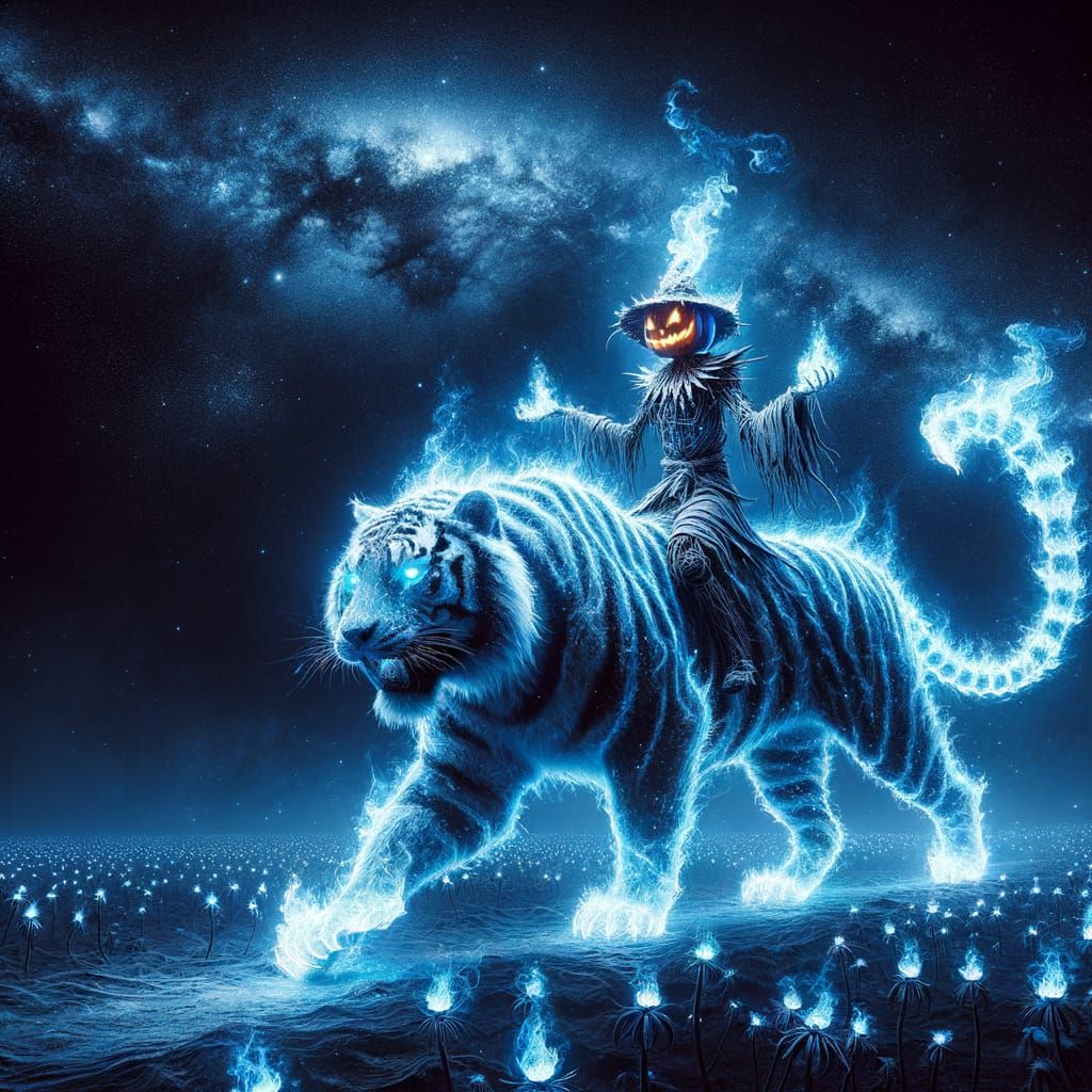 horror scarecrow  by @nightcafenoob