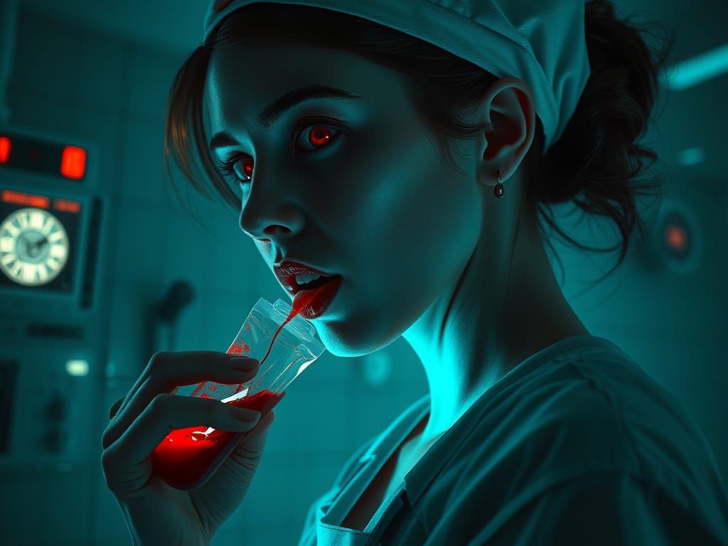 The Night Nurse  by @Contemplation