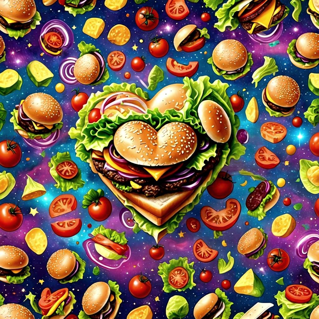 Love-ly Space Burgers