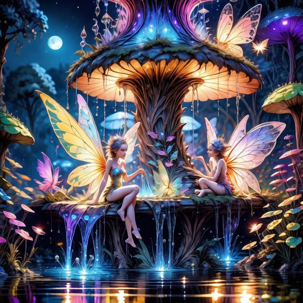 Fairies - Except the extra legs  by @Em
