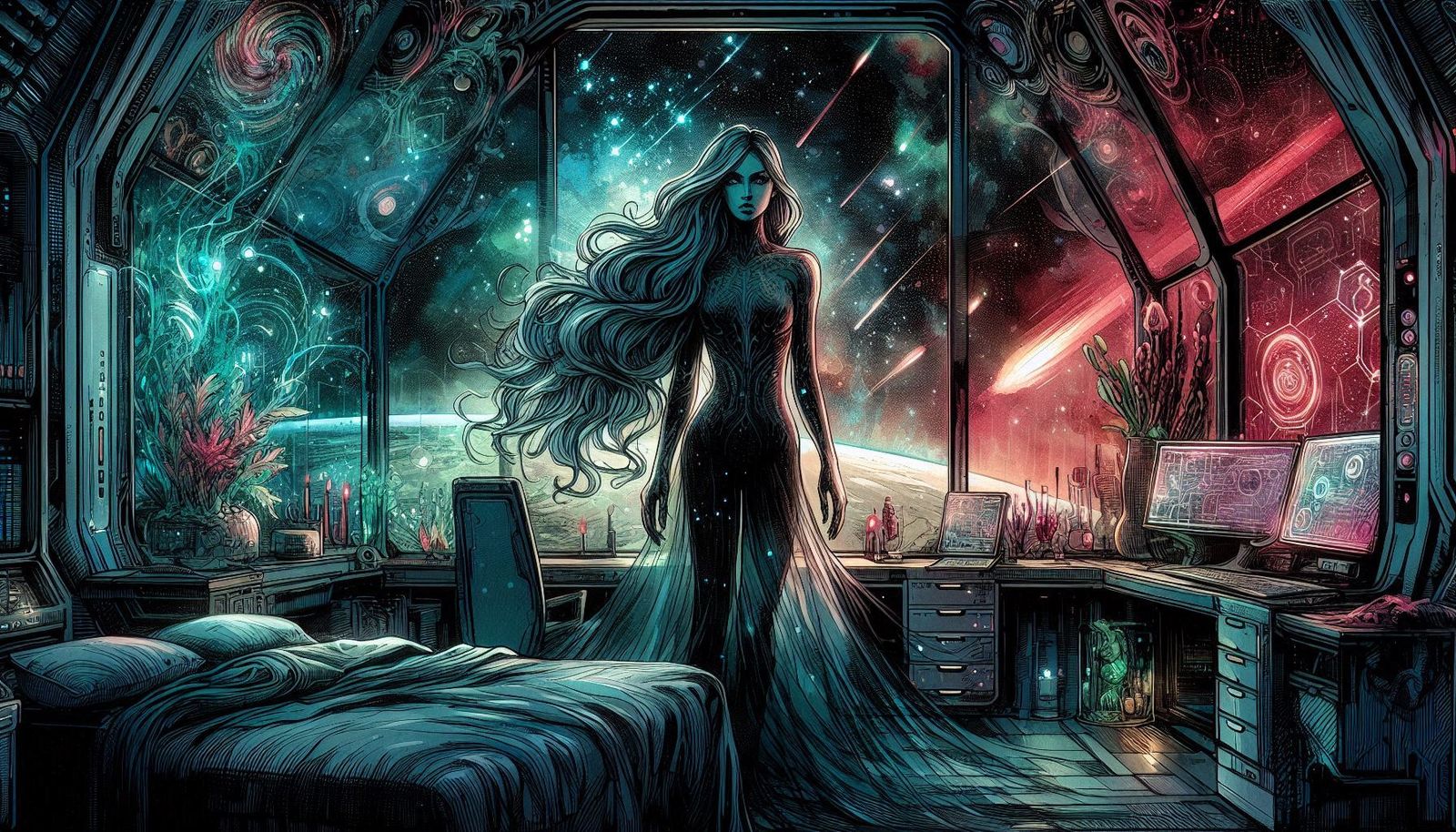 sleep eludes her-- 01