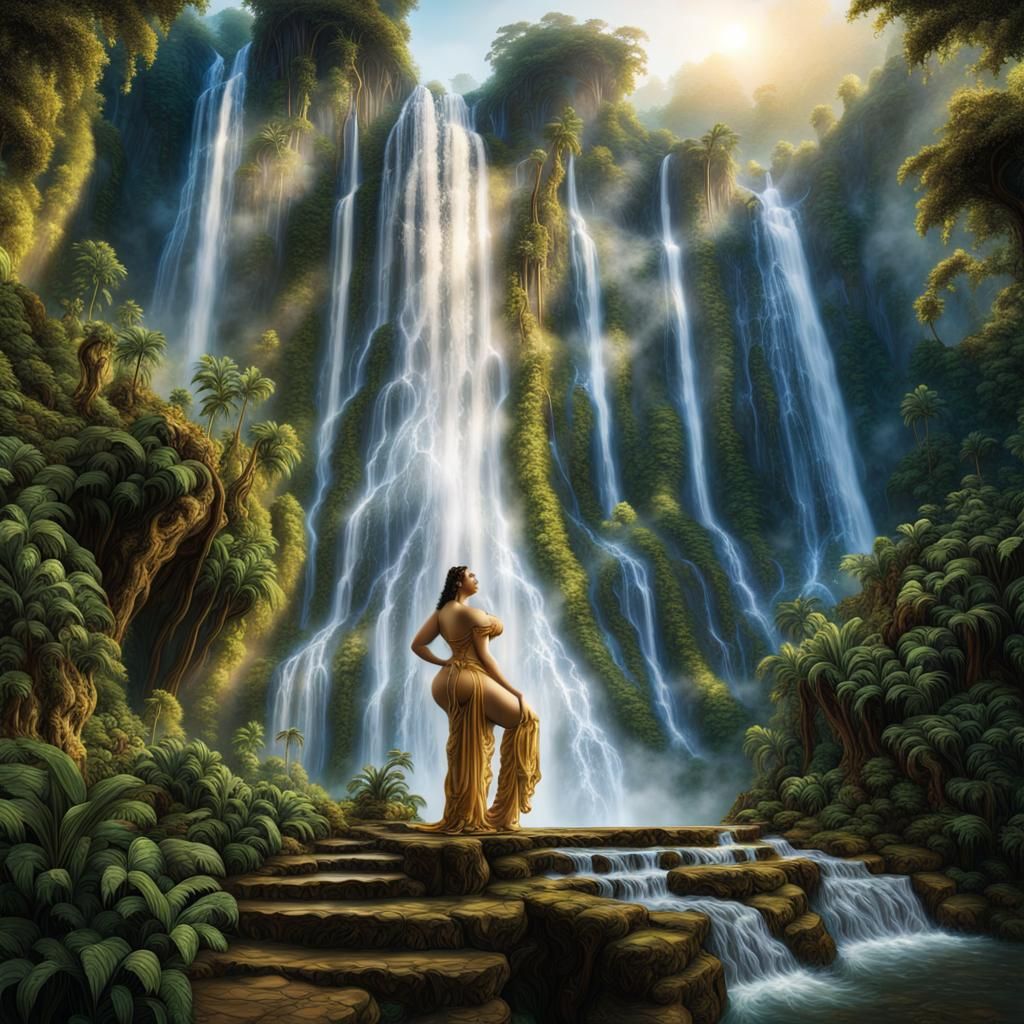 Majestic waterfalls