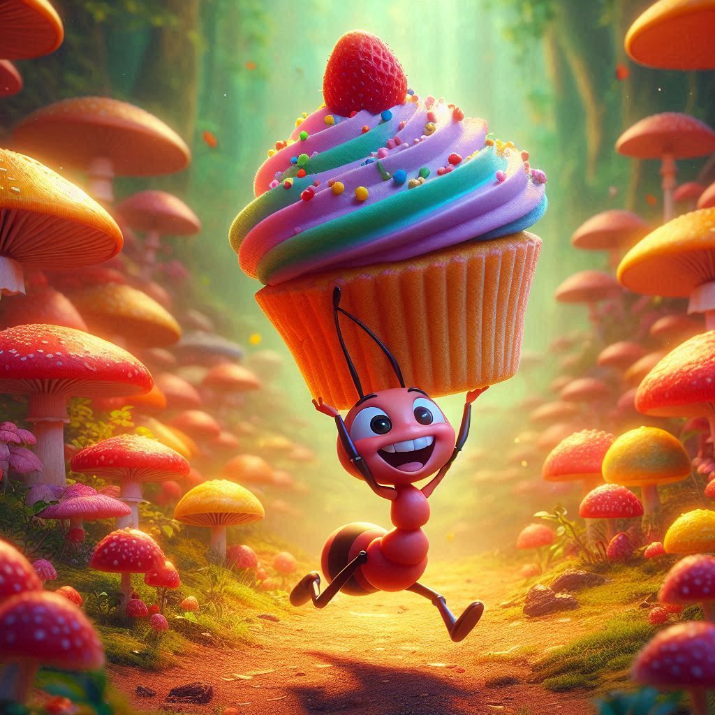 Look everyone! I have a cupcake 🧁🧁