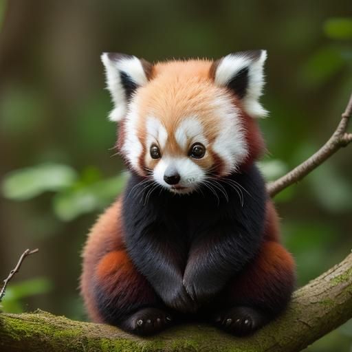 baby red panda