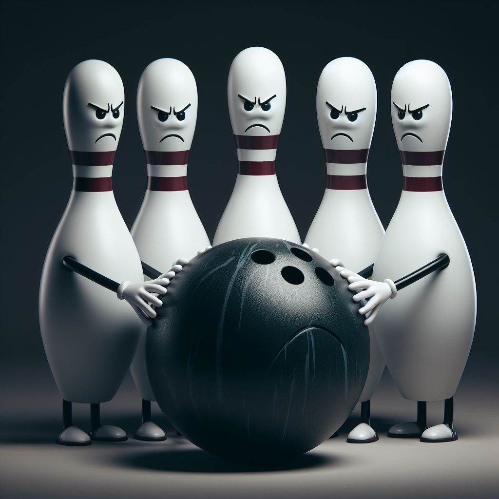 Caught in a dark alley after work