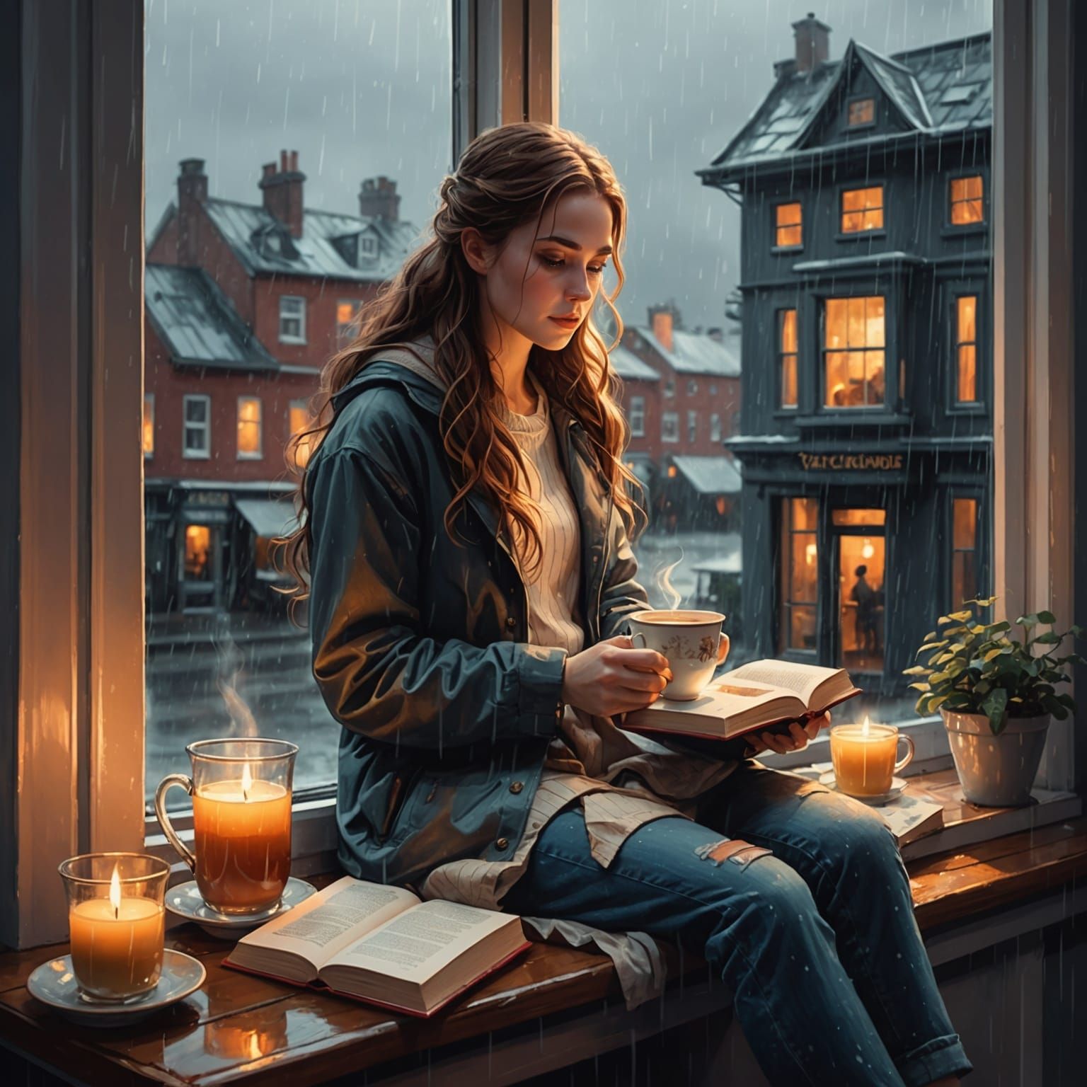 Cozy rainy days  by @Star