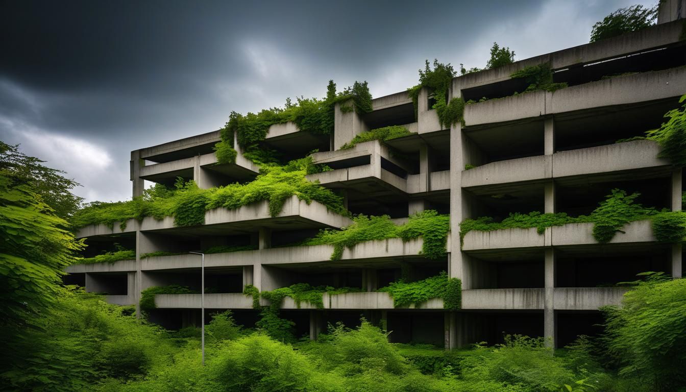 Abandoned Overgrown Place