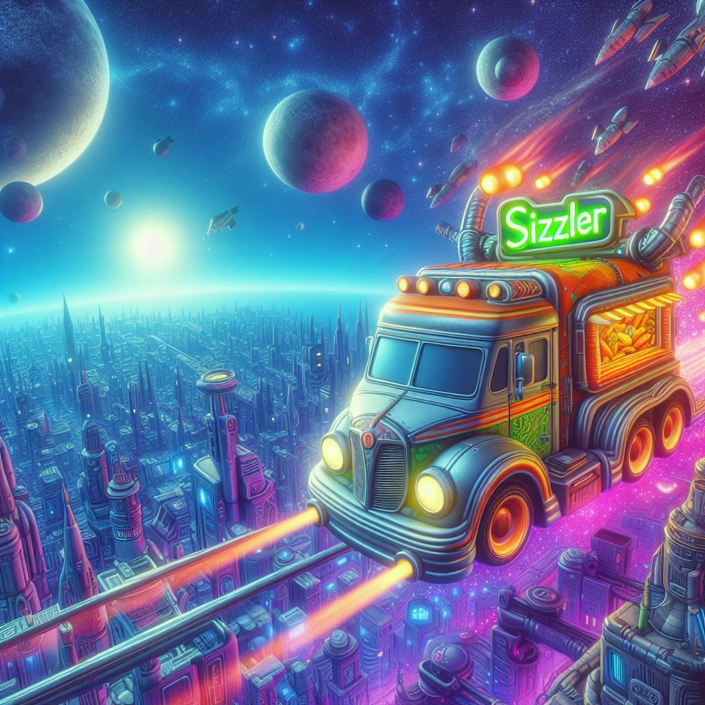 SIZZLER FUTURISTIC FOOD TRUCK