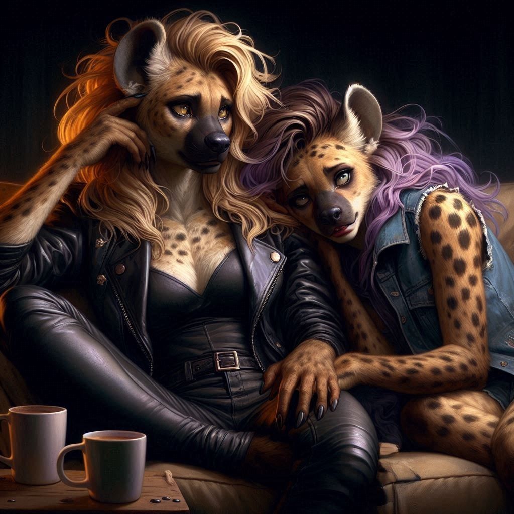 Sisters Commiserating Well Into the Morning Hours