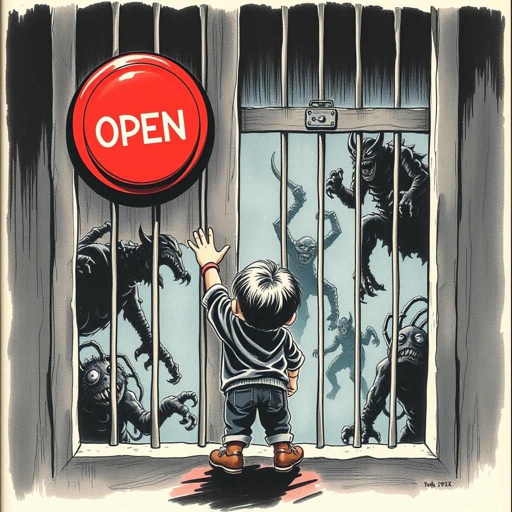 OPEN UP   by @FCircus