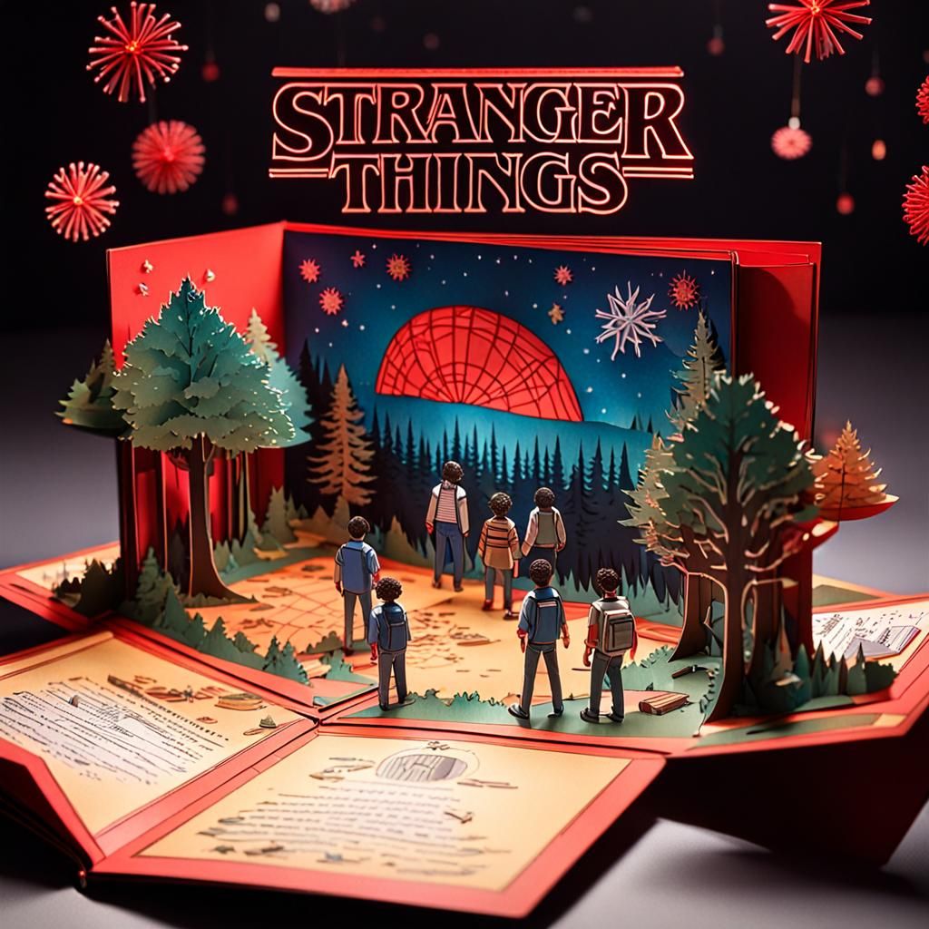 Stranger things pop up