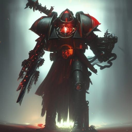 AI Art Generator: Warhammer 40k