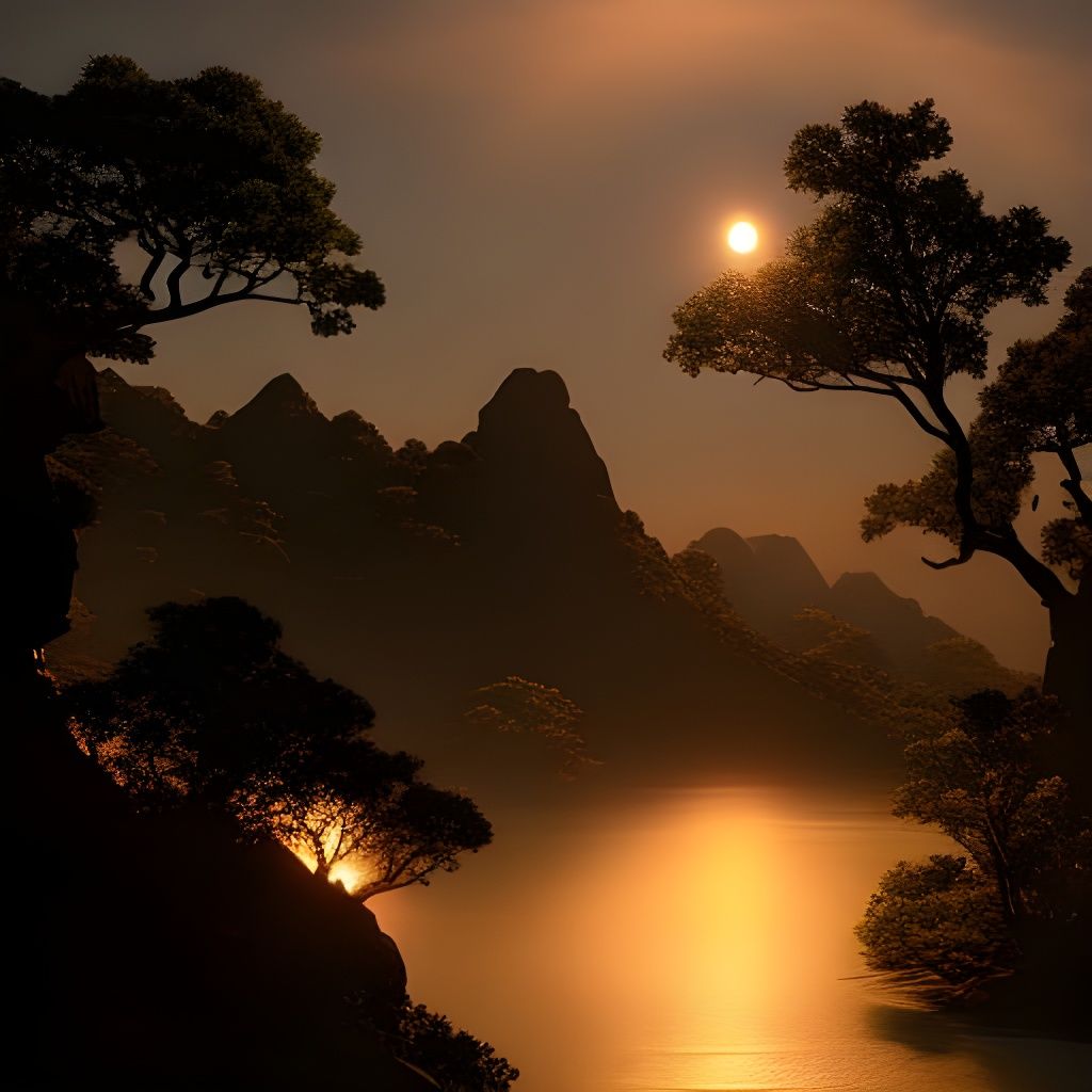 Savanna oasis.  by @Ettawen