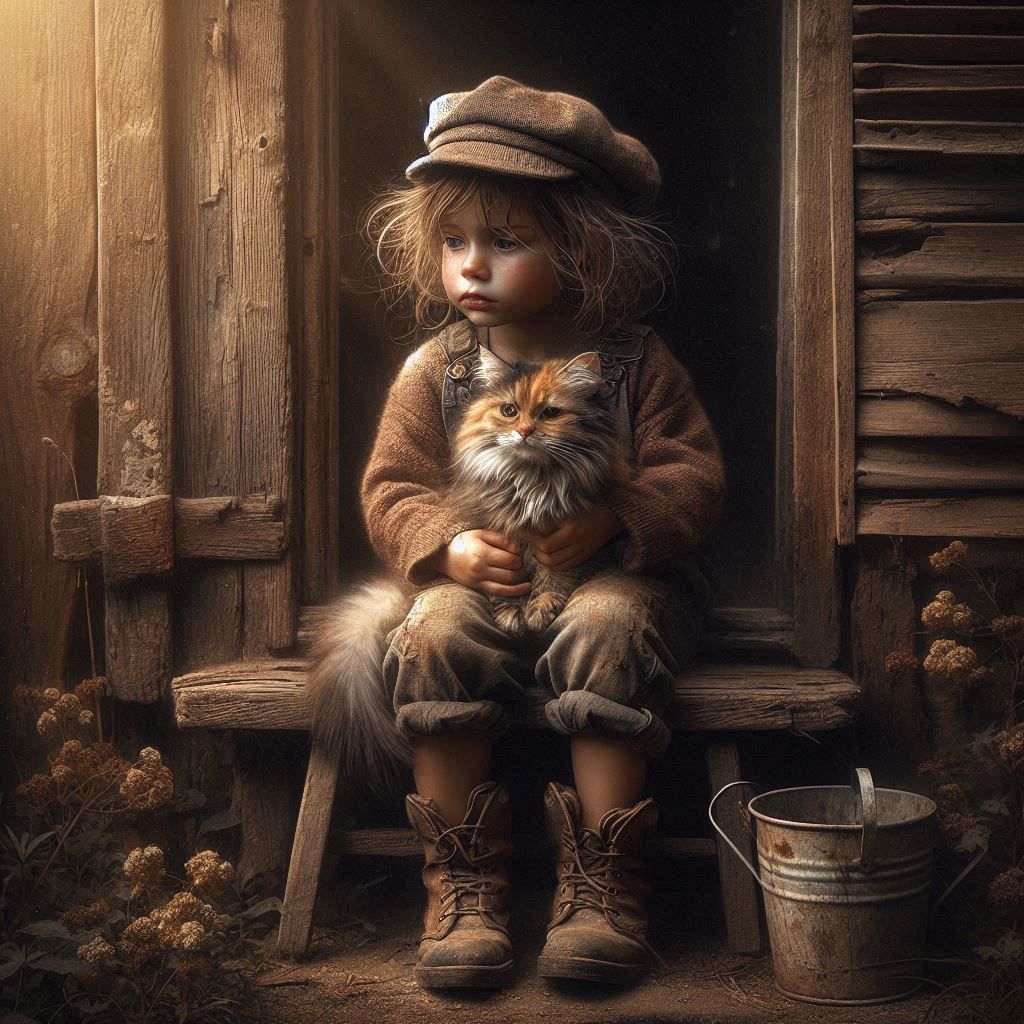 With My Fluffy Cat 😸😸😜