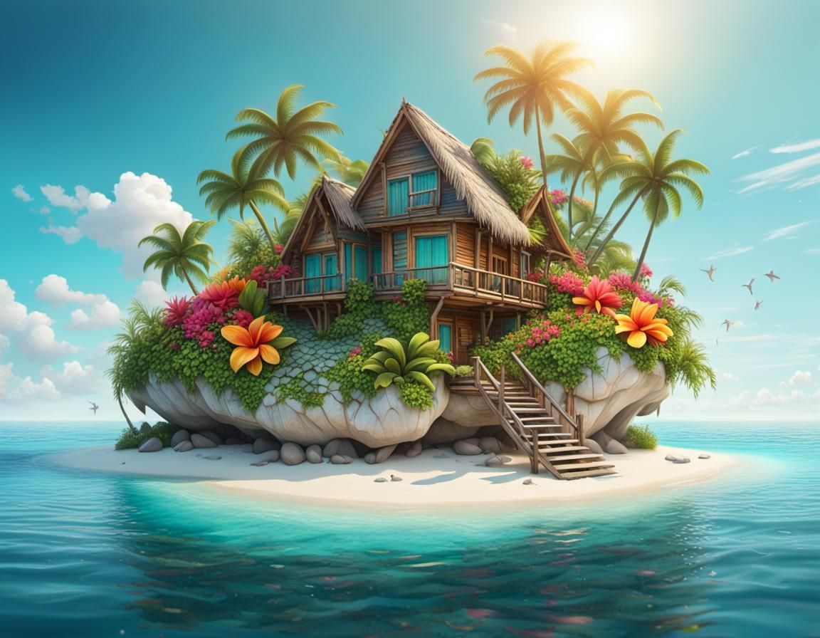 Paradisiac island