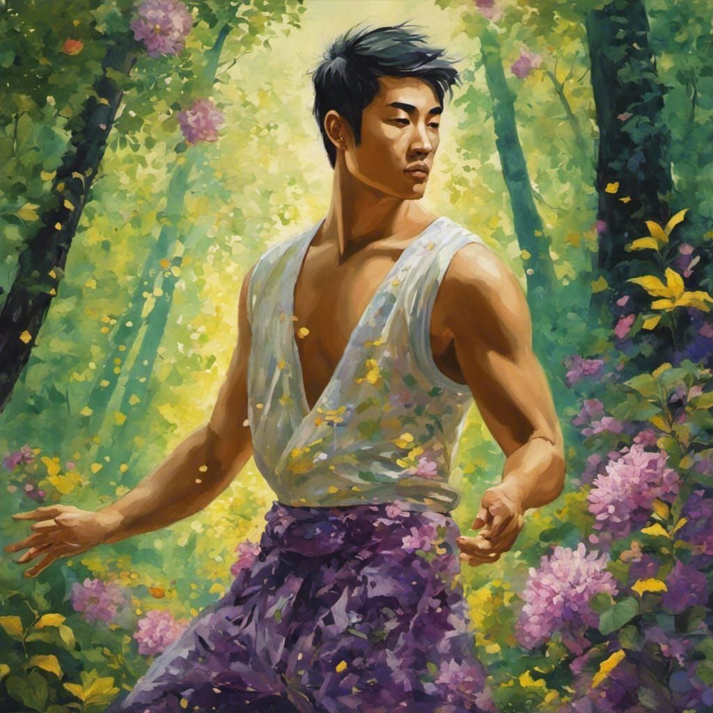 Gatherig the inner strength in nature