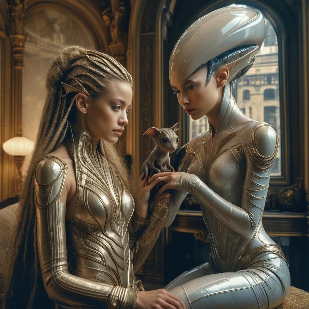 "I'll share her with you - if you like?"