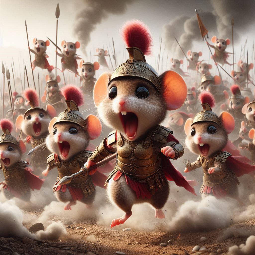 Charge of the Mouse Legion